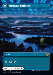 Hengegate Pathway // Mistgate Pathway (Borderless Alternate Art) [Kaldheim] | Jomio and Rueliete's Cards and Comics
