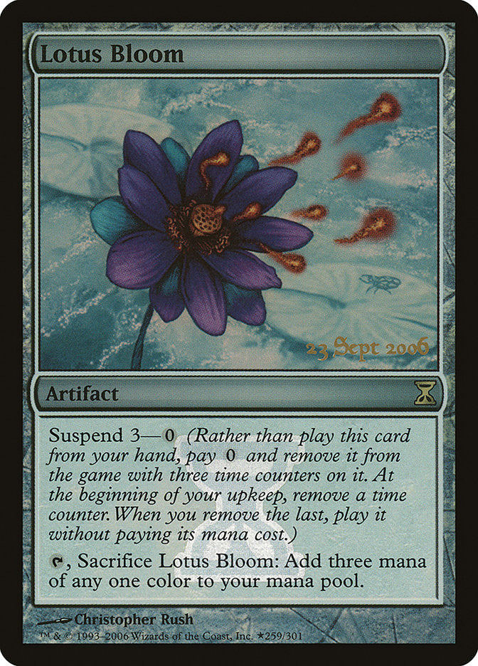Lotus Bloom [Time Spiral Promos] | Jomio and Rueliete's Cards and Comics