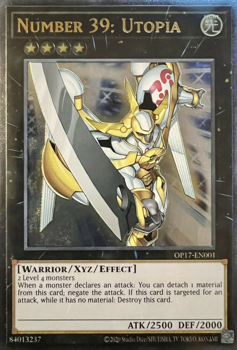 Number 39: Utopia [OP17-EN001] Ultimate Rare | Jomio and Rueliete's Cards and Comics