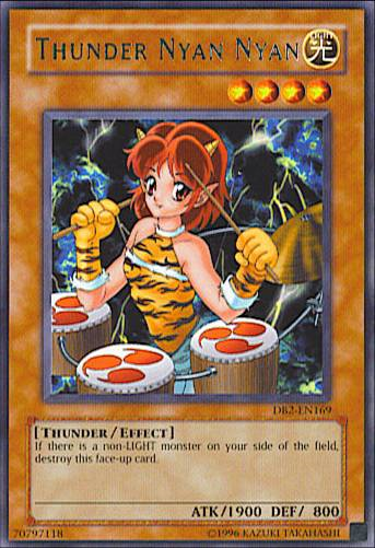 Thunder Nyan Nyan [DB2-EN169] Rare | Jomio and Rueliete's Cards and Comics
