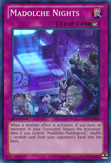 Madolche Nights [LTGY-EN076] Super Rare | Jomio and Rueliete's Cards and Comics