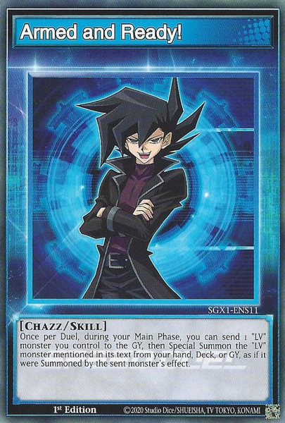 Armed and Ready! [SGX1-ENS11] Common | Jomio and Rueliete's Cards and Comics