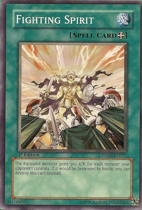Fighting Spirit [DP08-EN017] Common | Jomio and Rueliete's Cards and Comics