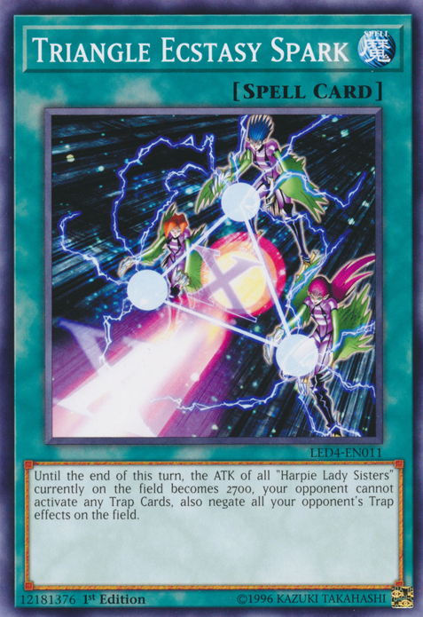 Triangle Ecstasy Spark [LED4-EN011] Common | Jomio and Rueliete's Cards and Comics