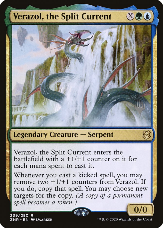 Verazol, the Split Current (Promo Pack) [Zendikar Rising Promos] | Jomio and Rueliete's Cards and Comics