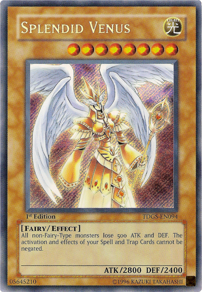 Splendid Venus [TDGS-EN094] Secret Rare | Jomio and Rueliete's Cards and Comics