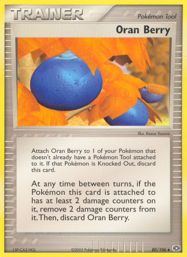 Oran Berry (80/106) [EX: Emerald] | Jomio and Rueliete's Cards and Comics
