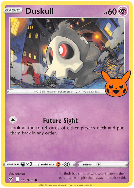 Duskull (069/185) [Trick or Trade 2023] | Jomio and Rueliete's Cards and Comics
