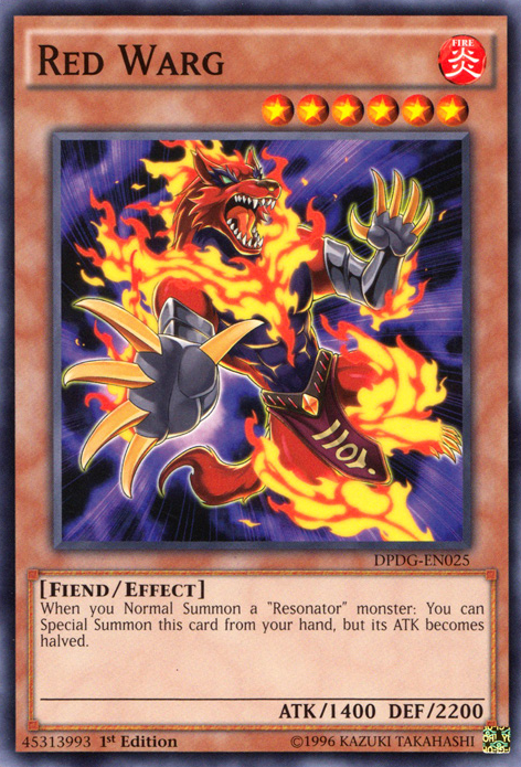 Red Warg [DPDG-EN025] Common | Jomio and Rueliete's Cards and Comics