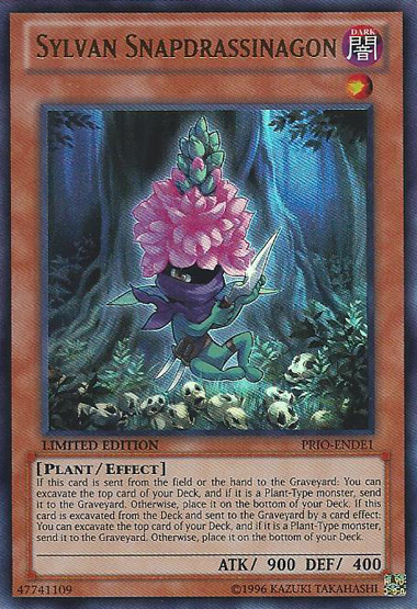 Sylvan Snapdrassinagon [PRIO-ENDE1] Ultra Rare | Jomio and Rueliete's Cards and Comics