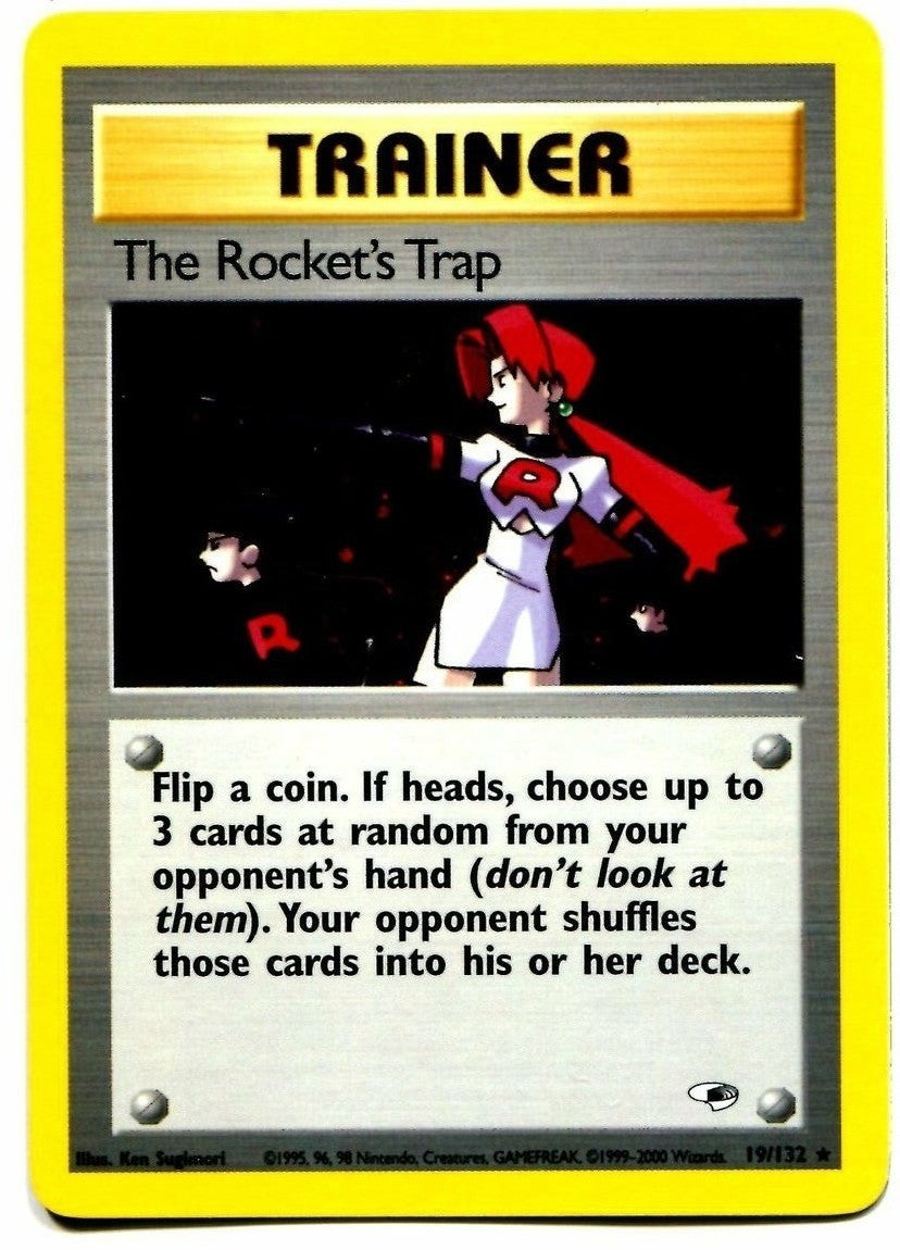 The Rocket's Trap (19/132) [Gym Heroes Unlimited] | Jomio and Rueliete's Cards and Comics