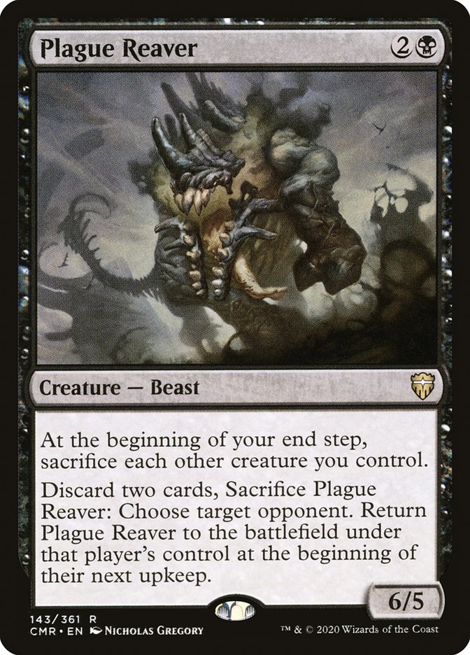 Plague Reaver [Commander Legends] | Jomio and Rueliete's Cards and Comics