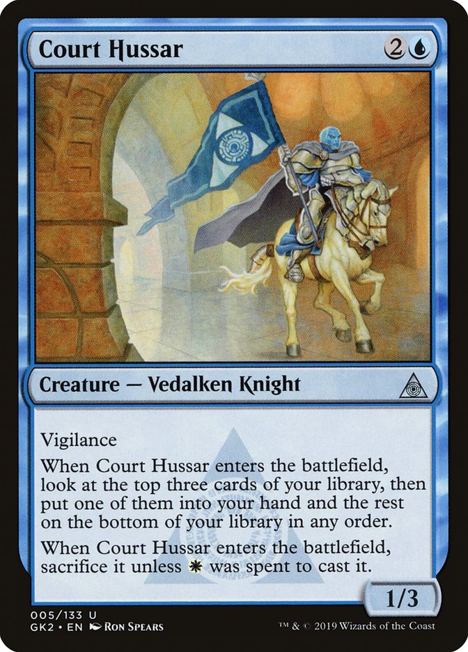 Court Hussar [Ravnica Allegiance Guild Kit] | Jomio and Rueliete's Cards and Comics