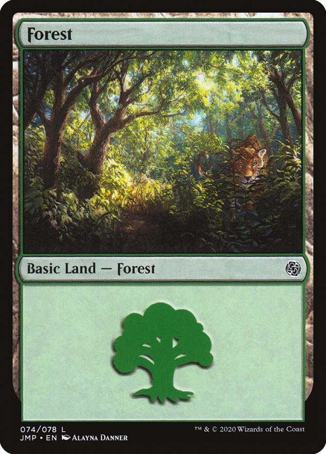 Forest (74) [Jumpstart] | Jomio and Rueliete's Cards and Comics