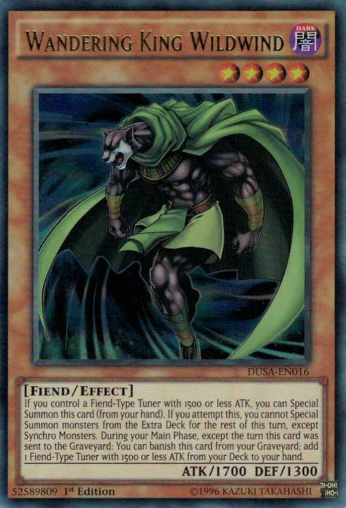 Wandering King Wildwind [DUSA-EN016] Ultra Rare | Jomio and Rueliete's Cards and Comics