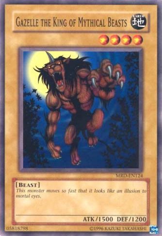 Gazelle the King of Mythical Beasts [MRD-EN124] Common | Jomio and Rueliete's Cards and Comics