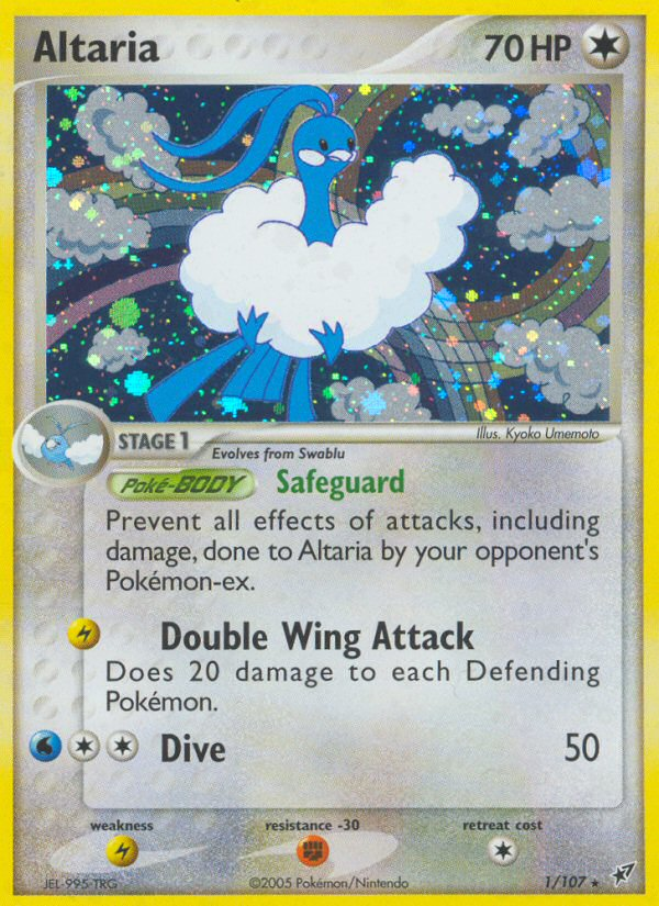 Altaria (1/107) [EX: Deoxys] | Jomio and Rueliete's Cards and Comics