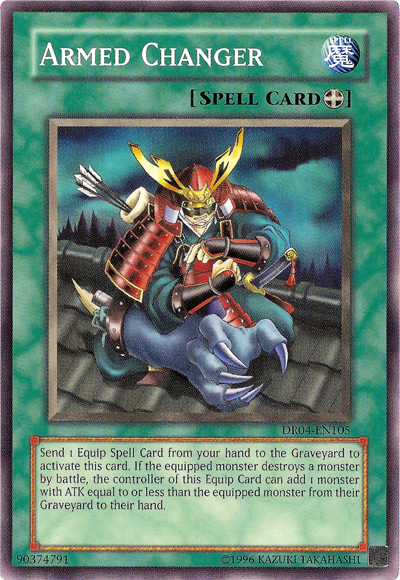 Armed Changer [DR04-EN105] Common | Jomio and Rueliete's Cards and Comics