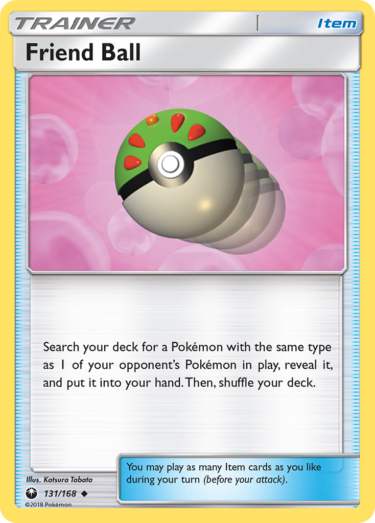 Friend Ball (131/168) [Sun & Moon: Celestial Storm] | Jomio and Rueliete's Cards and Comics
