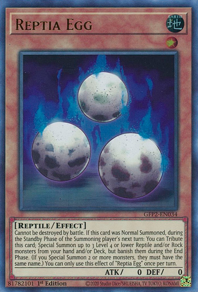 Reptia Egg [GFP2-EN034] Ultra Rare | Jomio and Rueliete's Cards and Comics