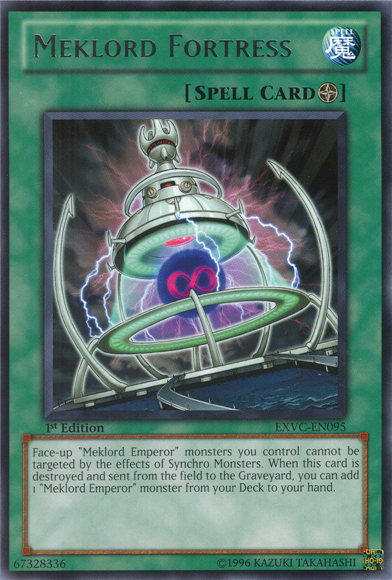 Meklord Fortress [EXVC-EN095] Rare | Jomio and Rueliete's Cards and Comics