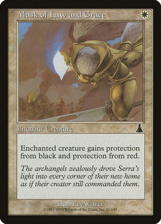 Mask of Law and Grace [Urza's Destiny] | Jomio and Rueliete's Cards and Comics