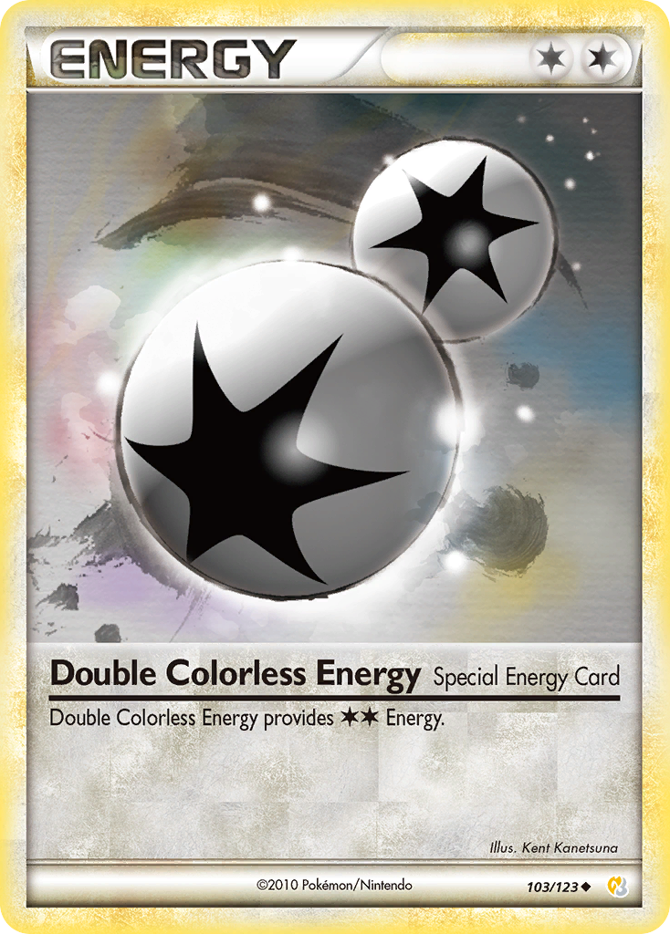 Double Colorless Energy (103/123) [HeartGold & SoulSilver: Base Set] | Jomio and Rueliete's Cards and Comics