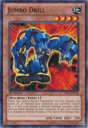 Jumbo Drill [SP14-EN014] Starfoil Rare | Jomio and Rueliete's Cards and Comics