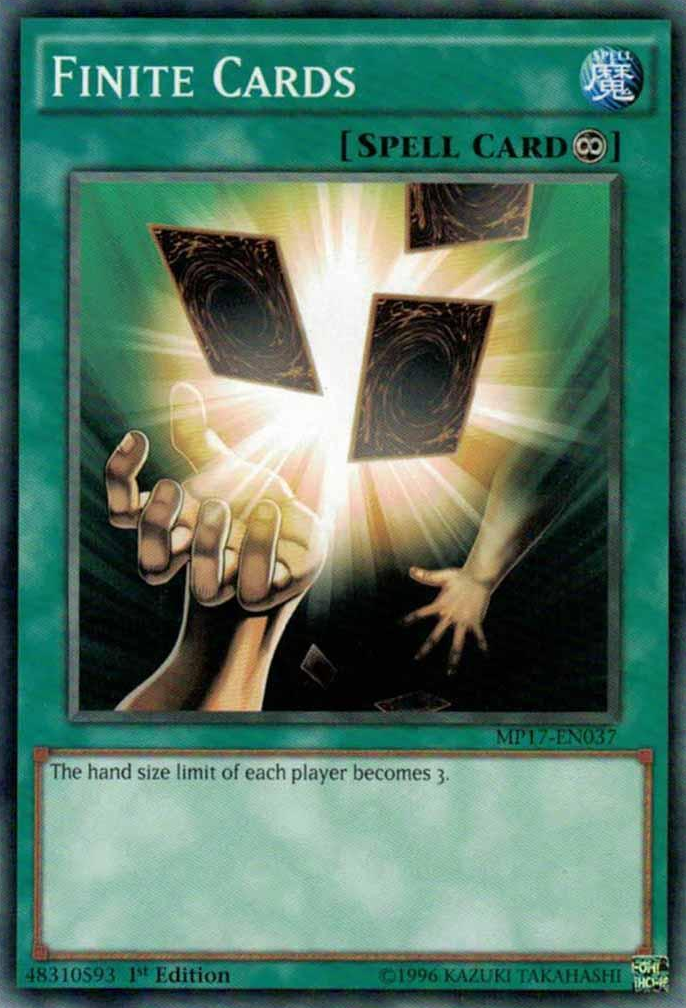 Finite Cards [MP17-EN037] Common | Jomio and Rueliete's Cards and Comics