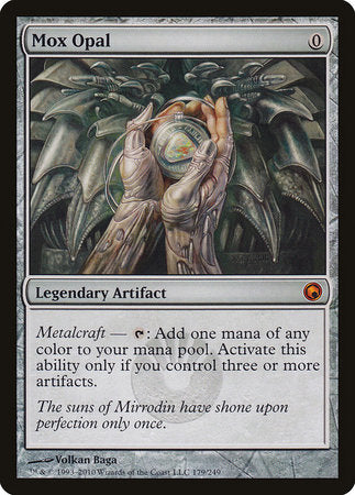 Mox Opal [Scars of Mirrodin] | Jomio and Rueliete's Cards and Comics