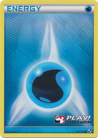 Water Energy (107/114) (Play Pokemon Promo) [Black & White: Base Set] | Jomio and Rueliete's Cards and Comics