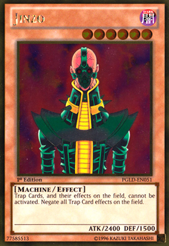 Jinzo [PGLD-EN051] Gold Rare | Jomio and Rueliete's Cards and Comics