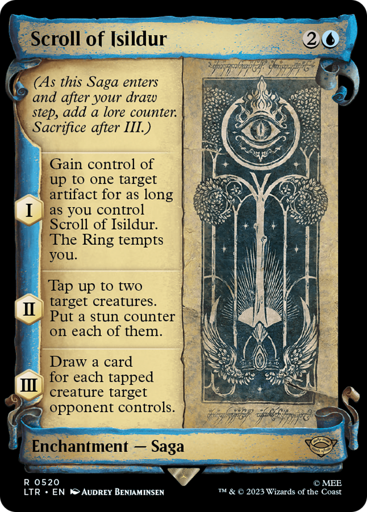 Scroll of Isildur [The Lord of the Rings: Tales of Middle-Earth Showcase Scrolls] | Jomio and Rueliete's Cards and Comics