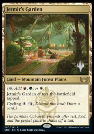 Jetmir's Garden (Promo Pack) [Streets of New Capenna Promos] | Jomio and Rueliete's Cards and Comics