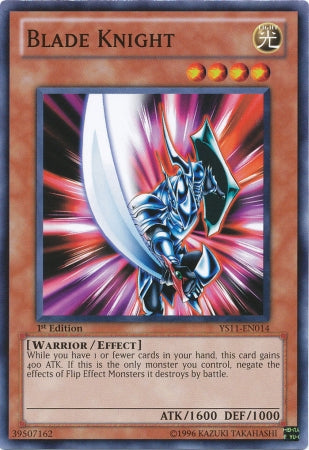 Blade Knight [YS11-EN014] Common | Jomio and Rueliete's Cards and Comics