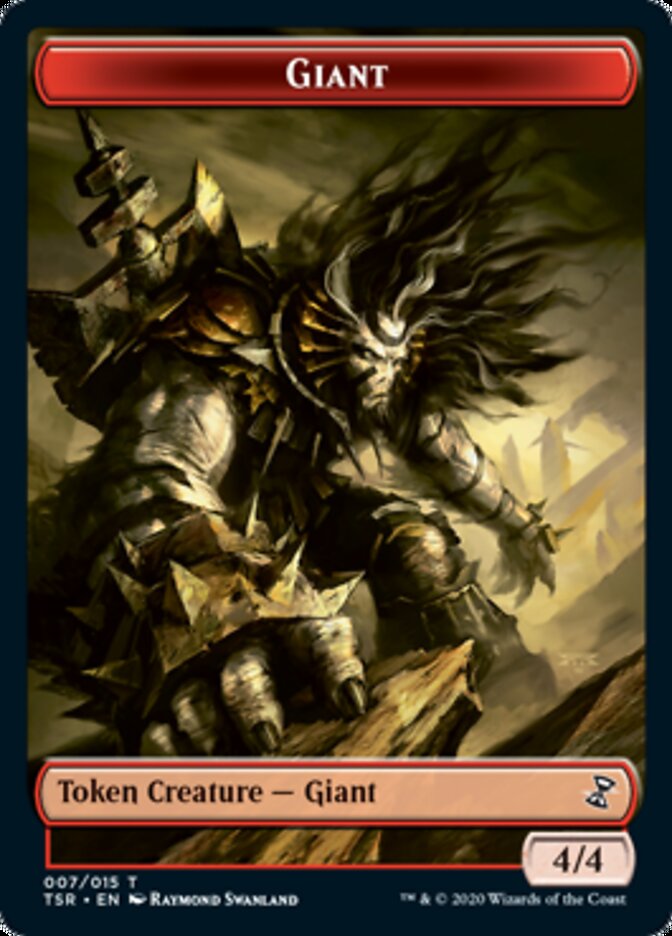 Giant Token [Time Spiral Remastered Tokens] | Jomio and Rueliete's Cards and Comics
