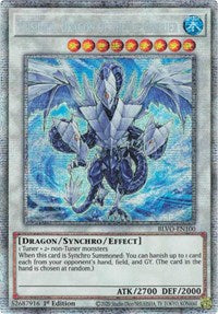 Trishula, Dragon of the Ice Barrier (Starlight Rare) [BLVO-EN100] Starlight Rare | Jomio and Rueliete's Cards and Comics
