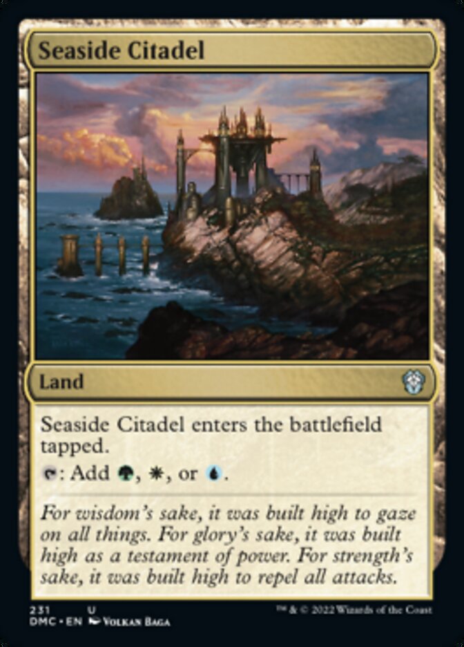Seaside Citadel [Dominaria United Commander] | Jomio and Rueliete's Cards and Comics