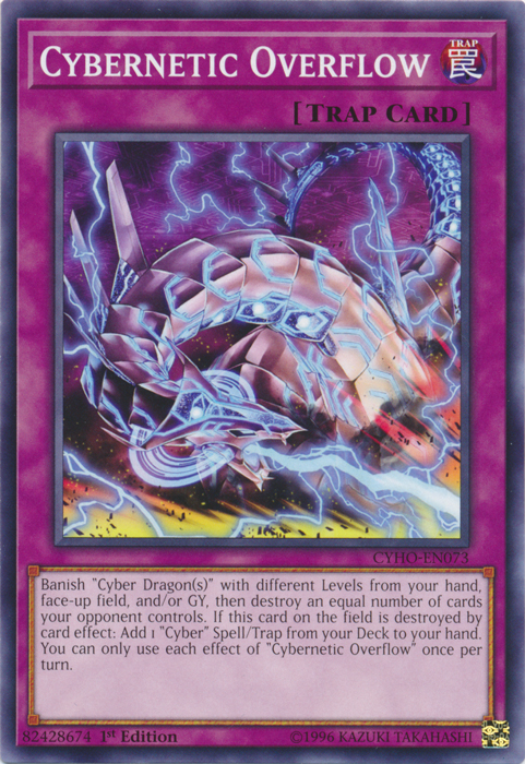 Cybernetic Overflow [CYHO-EN073] Common | Jomio and Rueliete's Cards and Comics