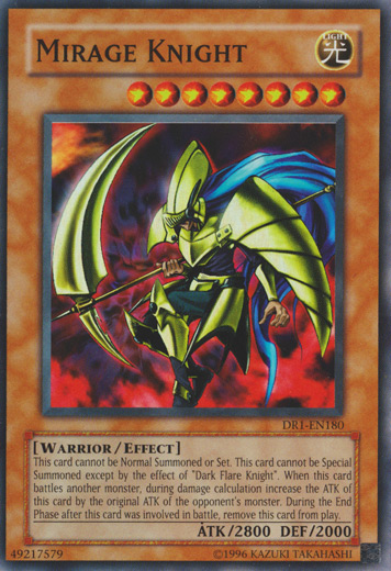 Mirage Knight [DR1-EN180] Super Rare | Jomio and Rueliete's Cards and Comics