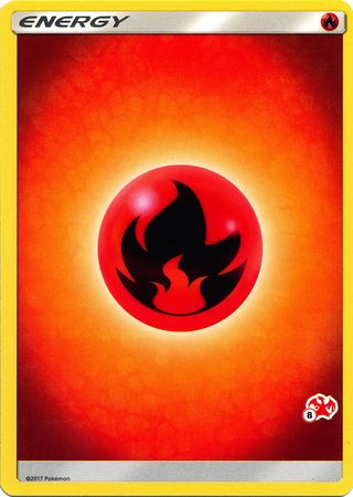 Fire Energy (Charizard Stamp #8) [Battle Academy 2020] | Jomio and Rueliete's Cards and Comics