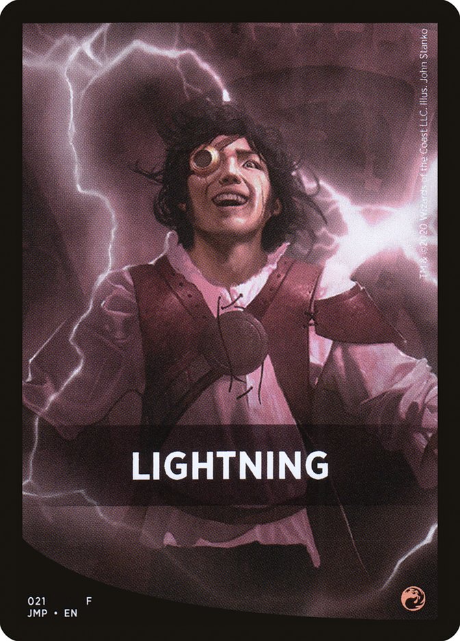 Lightning Theme Card [Jumpstart Front Cards] | Jomio and Rueliete's Cards and Comics