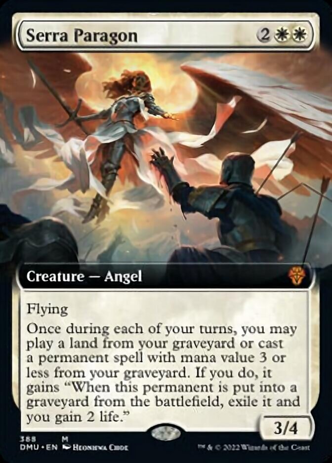 Serra Paragon (Extended Art) [Dominaria United] | Jomio and Rueliete's Cards and Comics