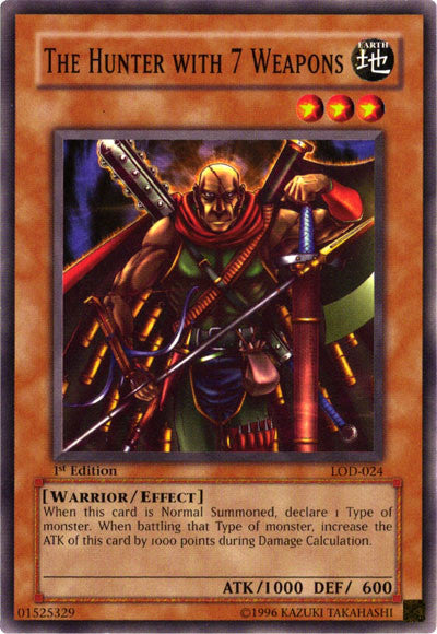 The Hunter with 7 Weapons [LOD-024] Common | Jomio and Rueliete's Cards and Comics