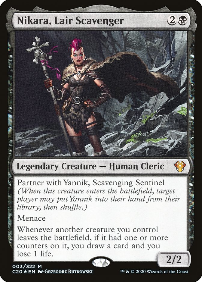 Nikara, Lair Scavenger [Commander 2020] | Jomio and Rueliete's Cards and Comics