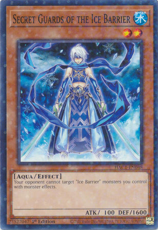 Secret Guards of the Ice Barrier (Duel Terminal) [HAC1-EN048] Common | Jomio and Rueliete's Cards and Comics
