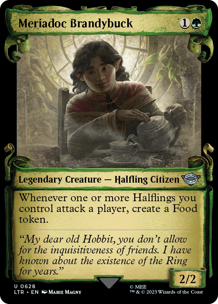 Meriadoc Brandybuck [The Lord of the Rings: Tales of Middle-Earth Showcase Scrolls] | Jomio and Rueliete's Cards and Comics