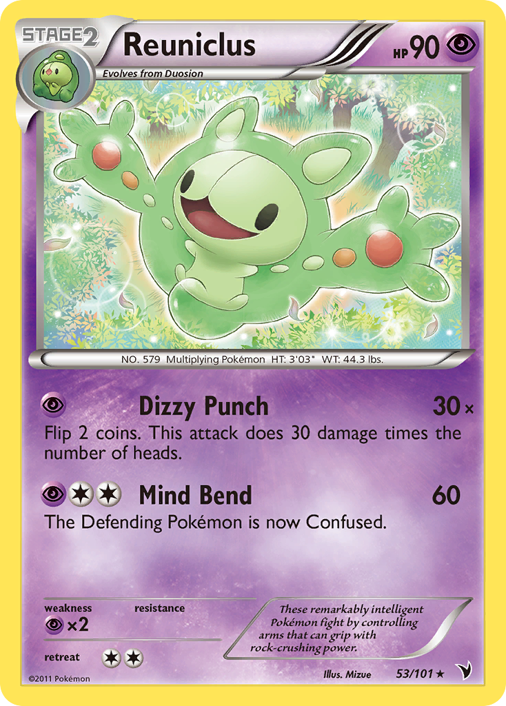 Reuniclus (53/101) [Black & White: Noble Victories] | Jomio and Rueliete's Cards and Comics