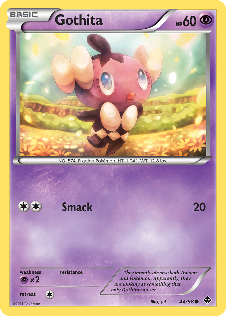 Gothita (44/98) [Black & White: Emerging Powers] | Jomio and Rueliete's Cards and Comics