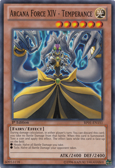 Arcana Force XIV - Temperance [BP01-EN151] Common | Jomio and Rueliete's Cards and Comics